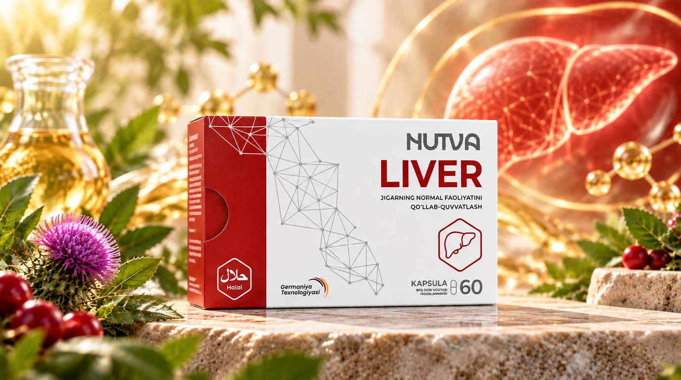 Nutva Liver — jigar faoliyatini qo'llab-quvvatlash